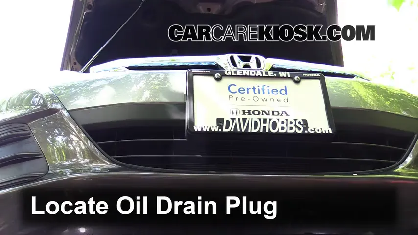 2013 Honda Insight LX 1.3L 4 Cyl. Huile Changer l'huile et le filtre à huile